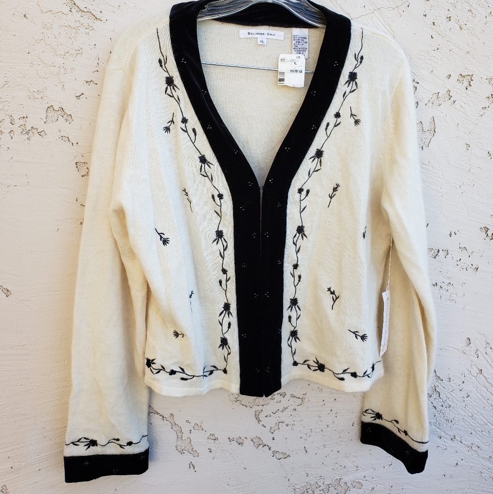 Ballinger Gold lambswool blend XL NWT